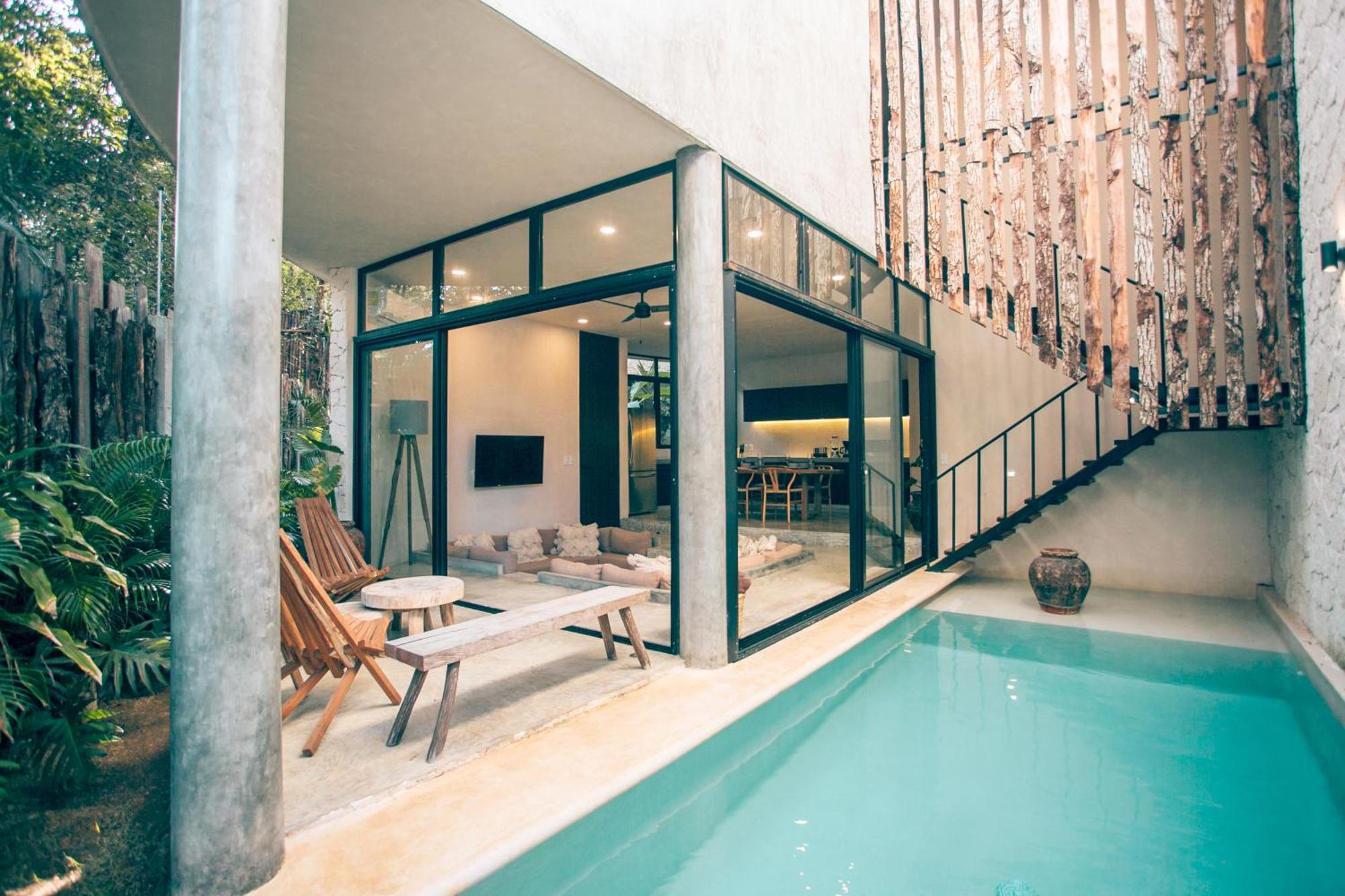 Round Luxury Jungle Villa Priv Pool-Concierge 4A Tulum Exteriör bild