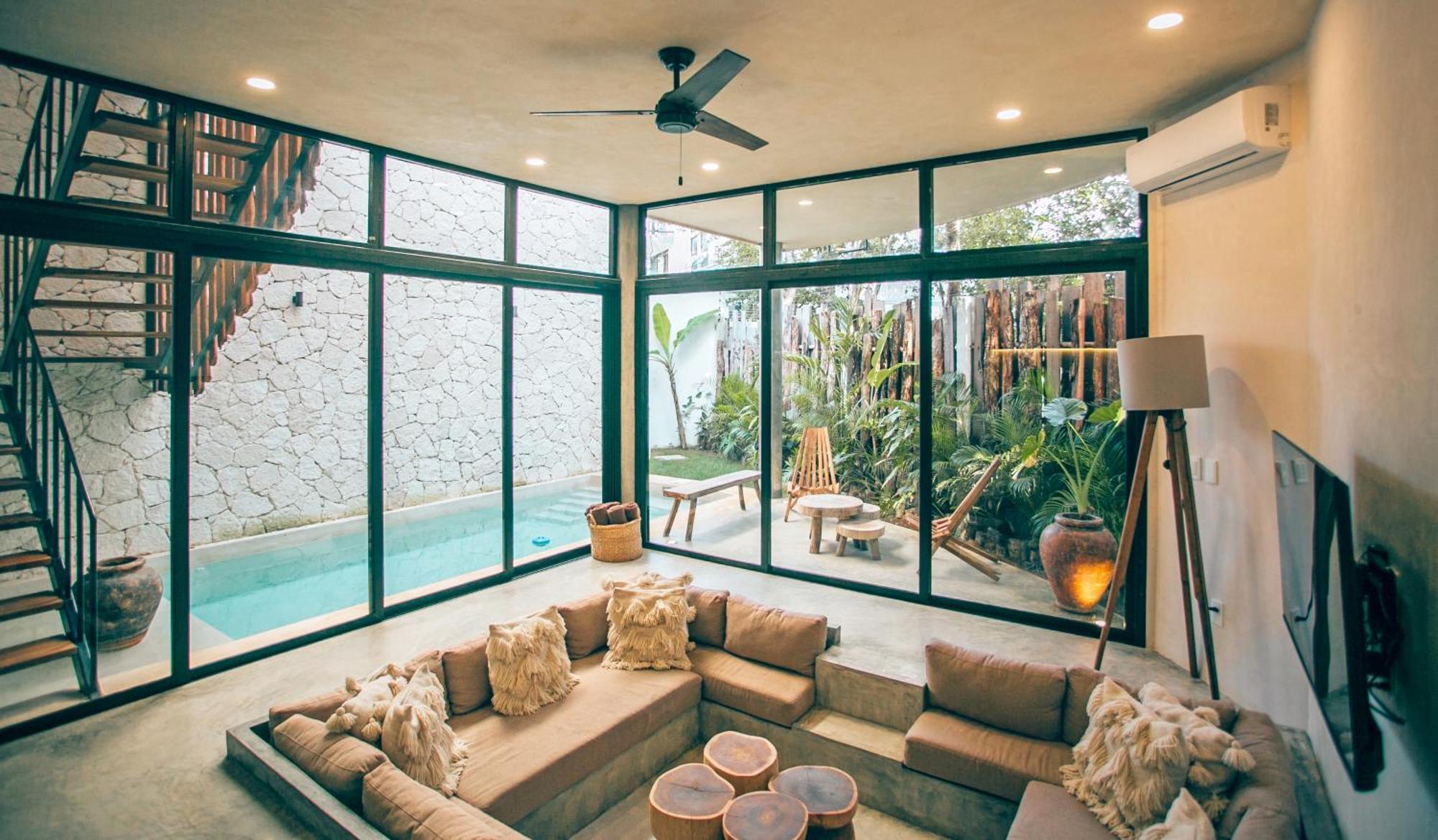 Round Luxury Jungle Villa Priv Pool-Concierge 4A Tulum Exteriör bild