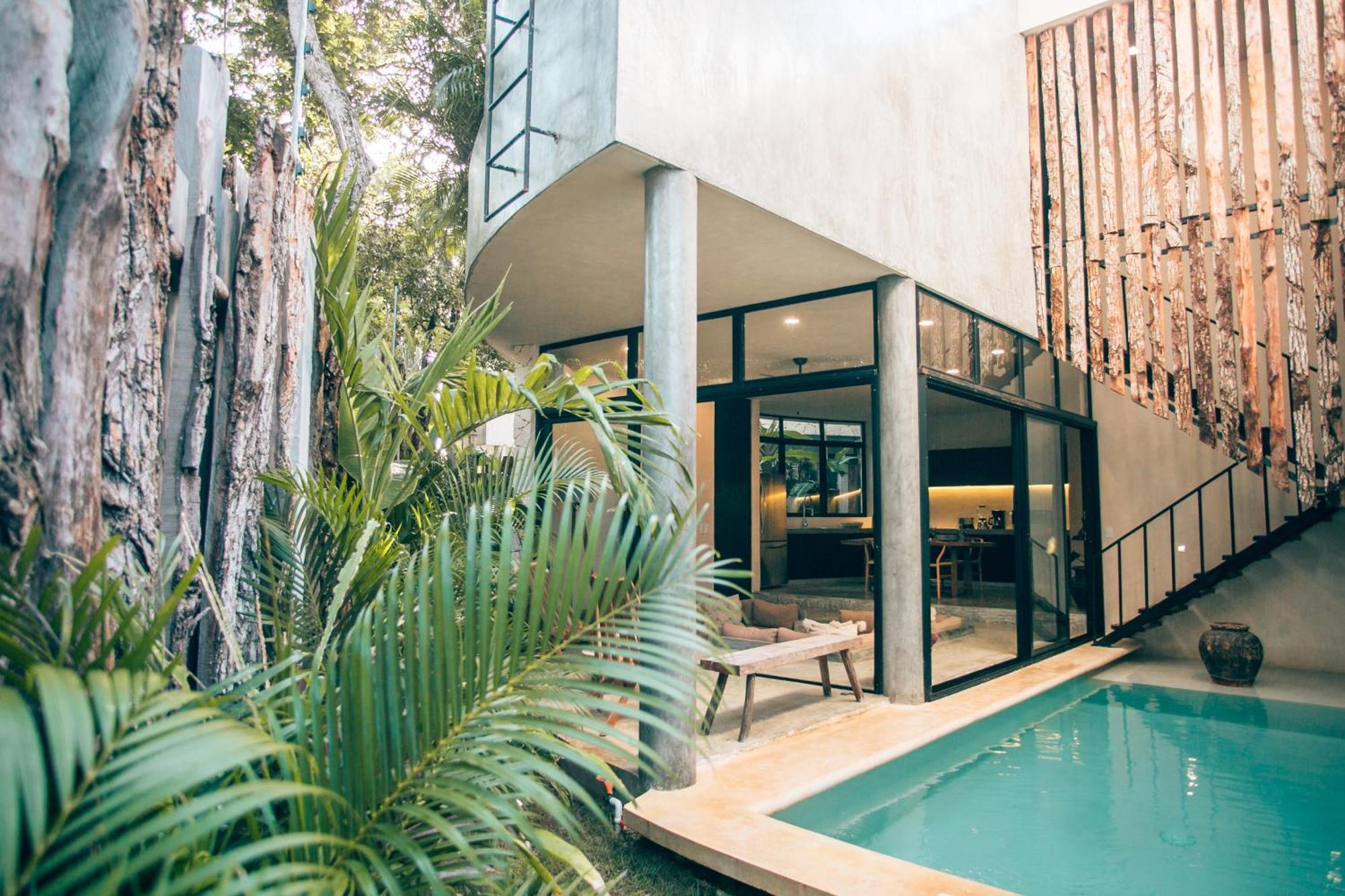 Round Luxury Jungle Villa Priv Pool-Concierge 4A Tulum Exteriör bild