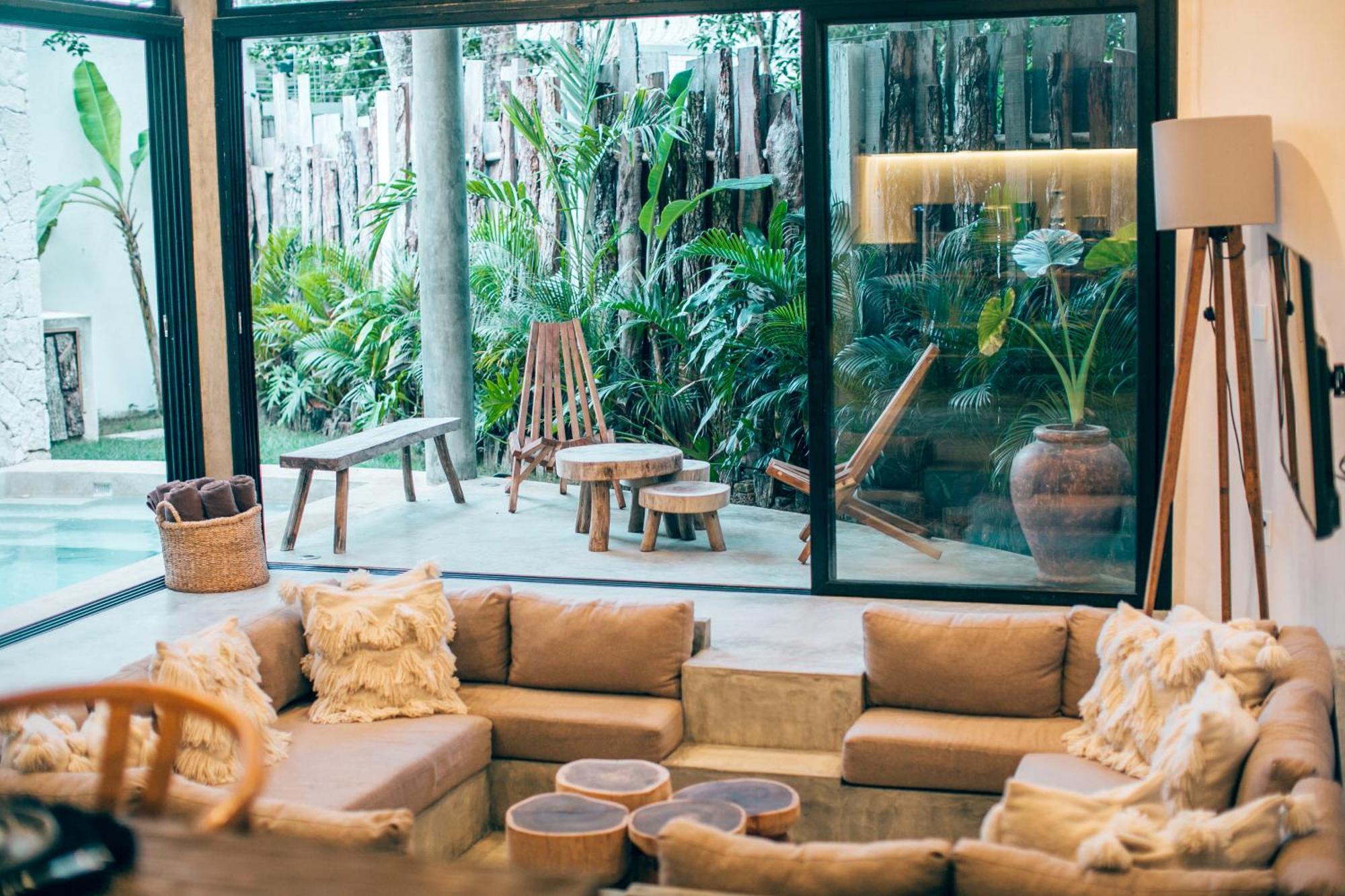 Round Luxury Jungle Villa Priv Pool-Concierge 4A Tulum Exteriör bild